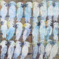 Hunt Slonem CAPEAUS WHISPER 2 Painting, 48H - Sold for $30,720 on 10-10-2026 (Lot 193).jpg